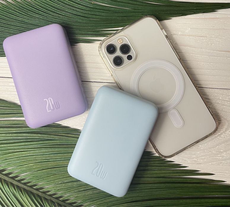 Акція PowerBank Baseus 10000 мА MagSafe всі кольори