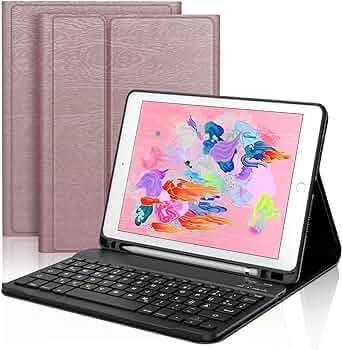 Etui z klawiaturą do iPad Pro 11 Air 5 4 10,9" Róż