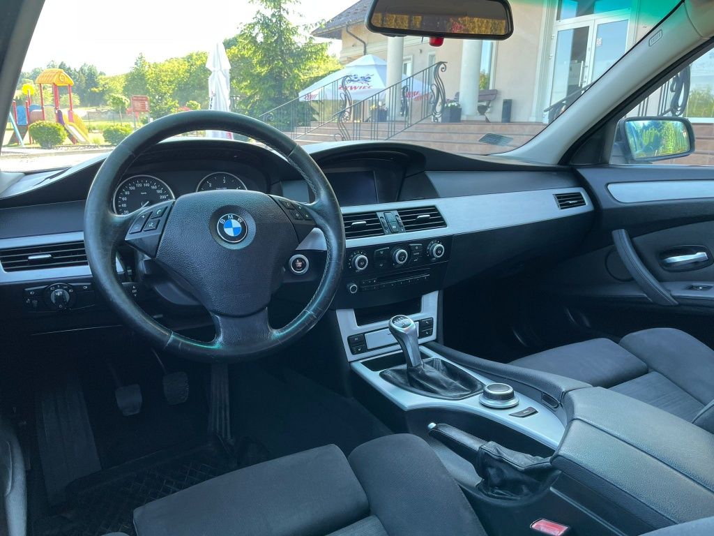 BMW SERIA 5 E60 SEDAN 520d 163KM Lift serwisowana zadbana