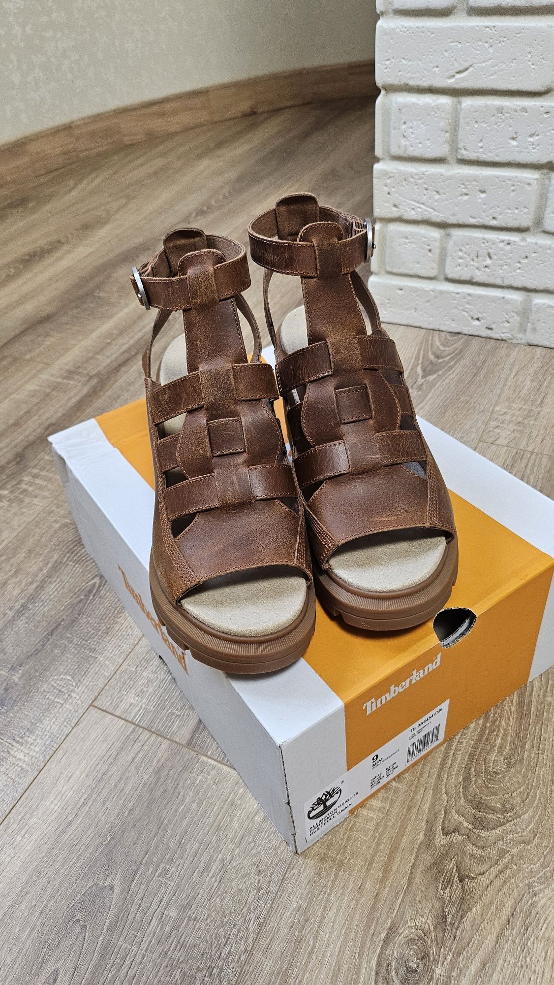 Босоніжки шкіряні Timberland,  оригінал (США). Нові,.