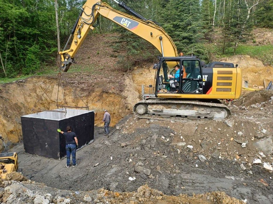 Szambo betonowe / Zbiornik na deszczówkę / Piwnice Ogrodowe / Kanały