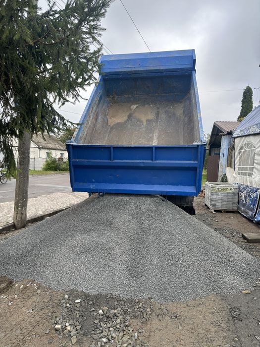 Щебінь відсів пісок чорнозем.Вивіз будівельного сміття