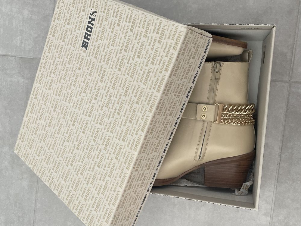 Botas beges BRONX