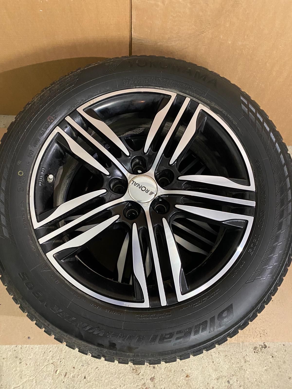 Felgi 18”,Toyota RONAL 5x114,3, opony zimowe YOKOHAMA 225/60/18 gratis