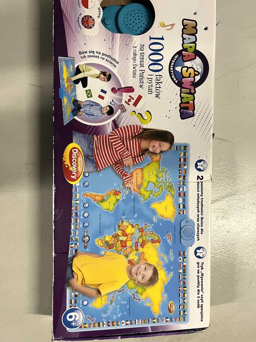 Interaktywna Mapa świata Dumel Discovery