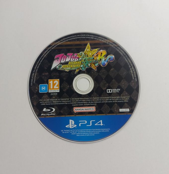 Tpa JoJo's Bizarre Adventure All Star Battle R PS4