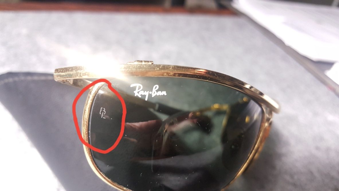 RAY-BAN made in USA anos 70