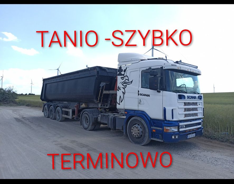 Piach piasek zasypowy - transport do 26 ton oraz sprzedaż