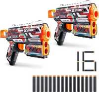 Набір X-Shot Skins Flux Blaster with 16 Darts - (2 Pack) by ZURU