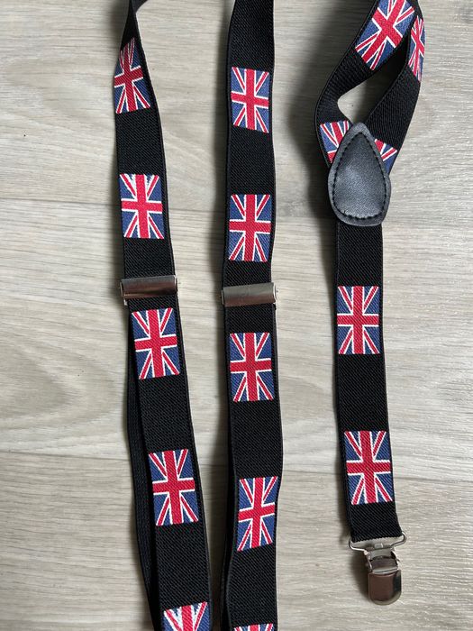 Підтяжки для штанів з прапором Великобританії