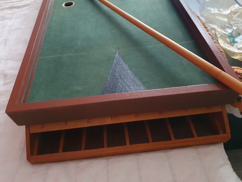 Bilard PRL z lat 70tych