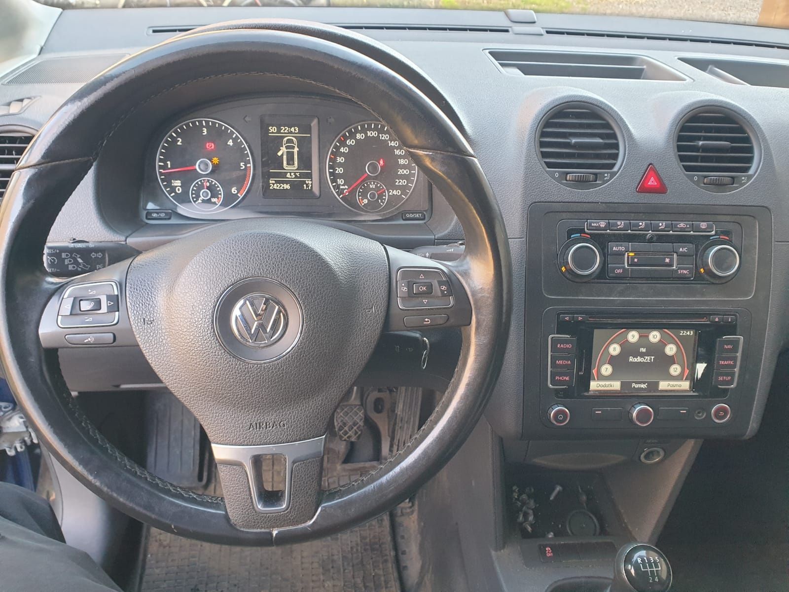 Volkswagen Caddy Maxi 1.6 Tdi Multifunkcja Klima Półskóra hak