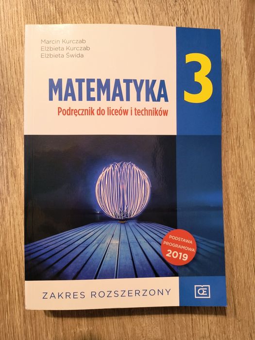 Matematyka 3 podręcznik rozszerzony NOWY