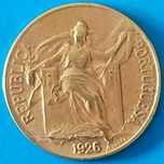 Moeda  Portuguesa antiga de 50 centavos de 1926 rara
