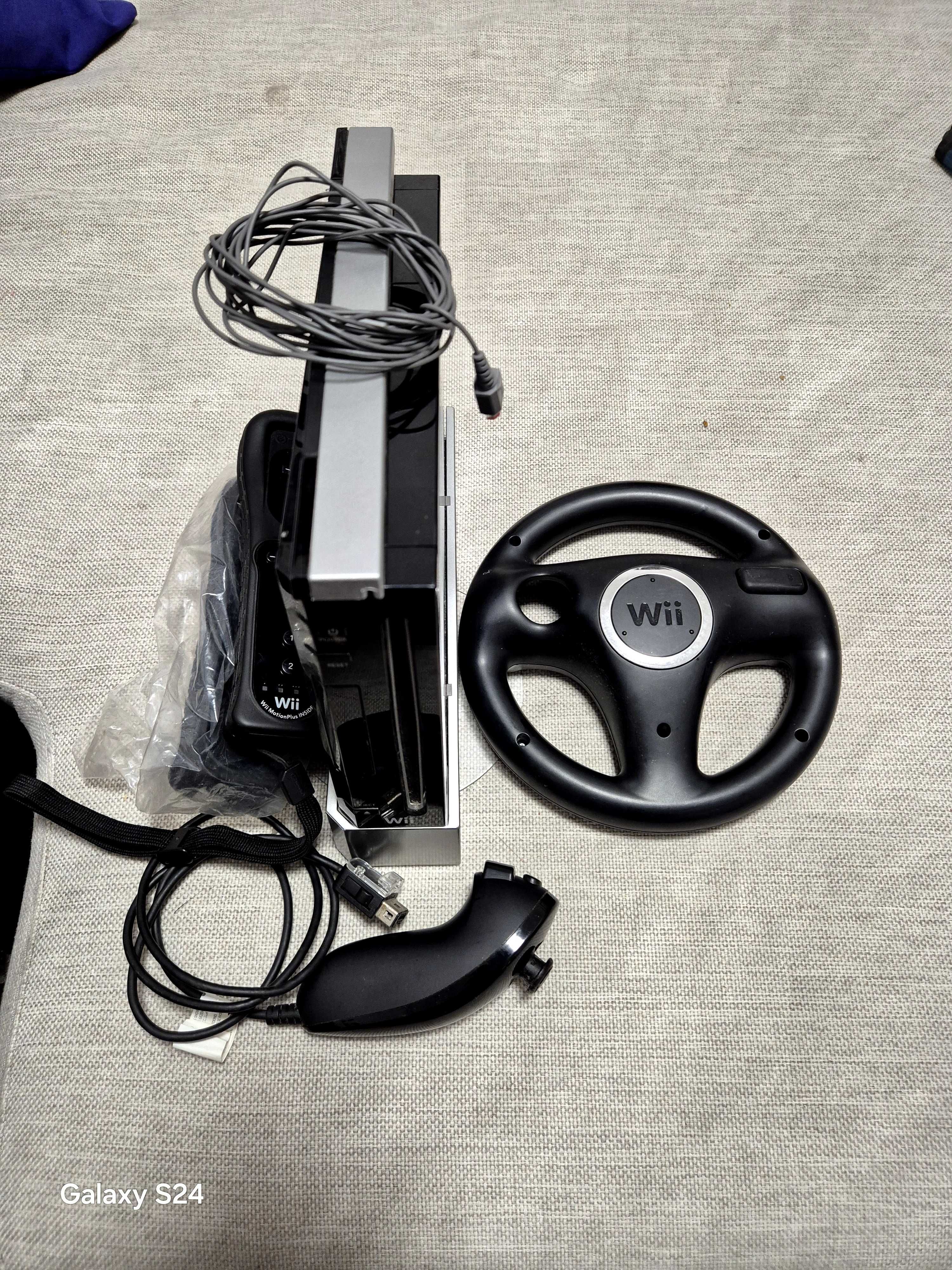 Wii com acessórios