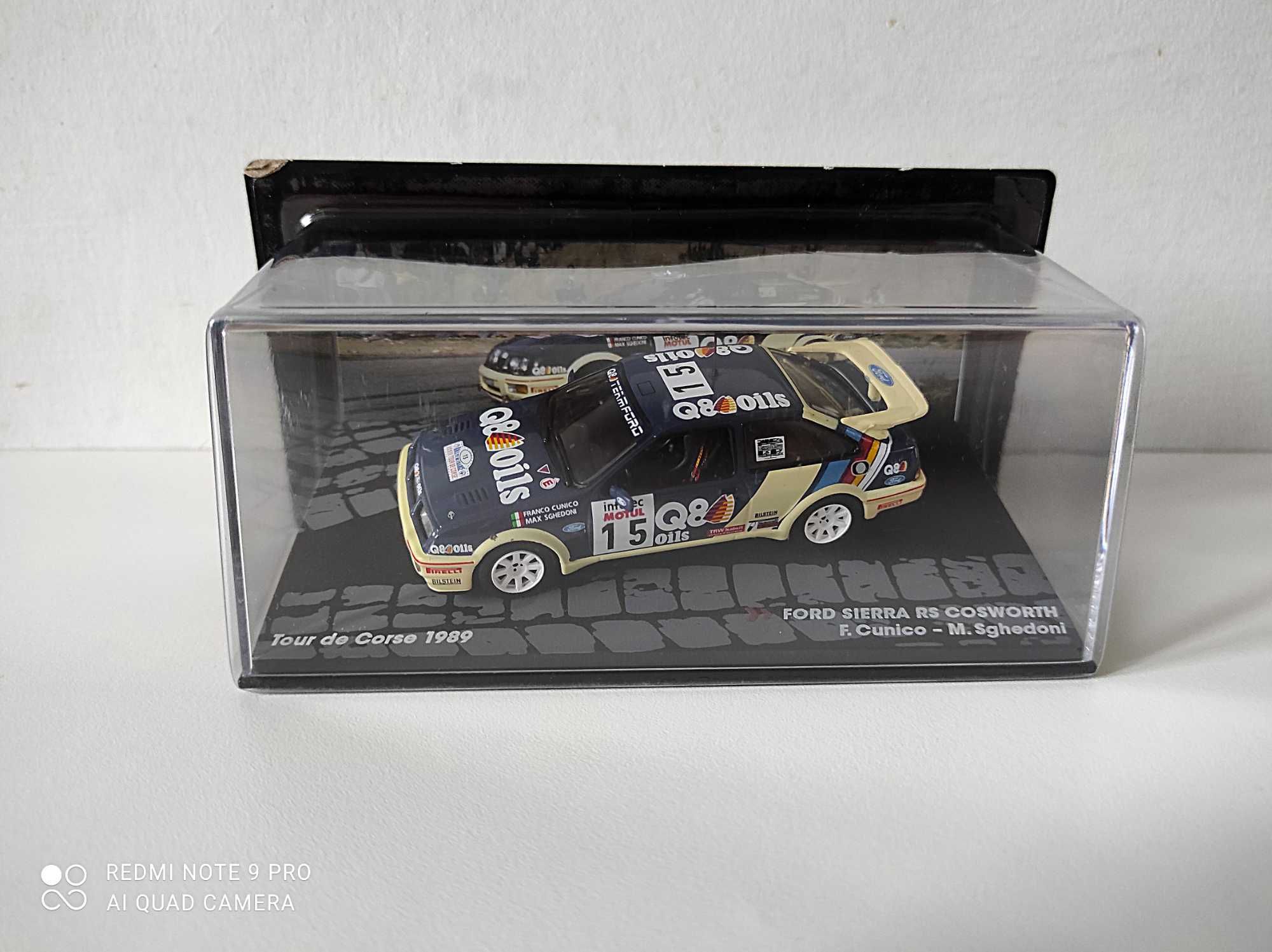 Ford Sierra RS Cosworth Rally Tour de Corse 1989 F.Cunico 1:43