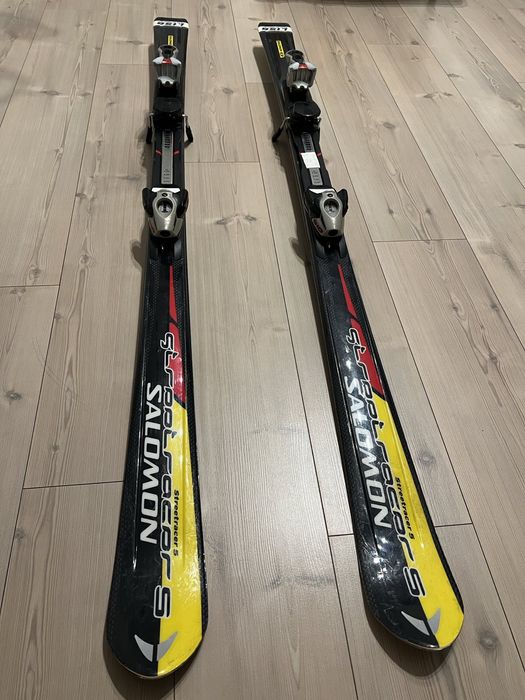 Narty Salomon Streetracer 175 cm – po serwisie, mało używane