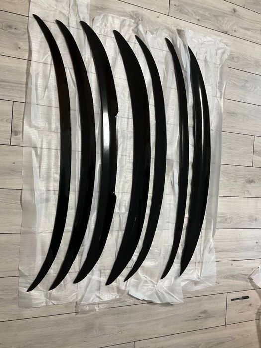 Лип спойлер сабля Audi A3 A4 A5 A6 ауди а накладка на багажник новый