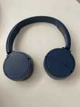 Słuchawki Sony nauszne niebieskie, bluetooth