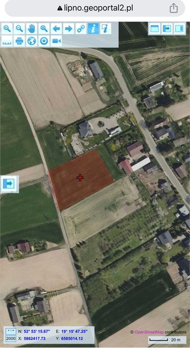 Sprzedam działkę budowlana  Chodorążek 3000 m