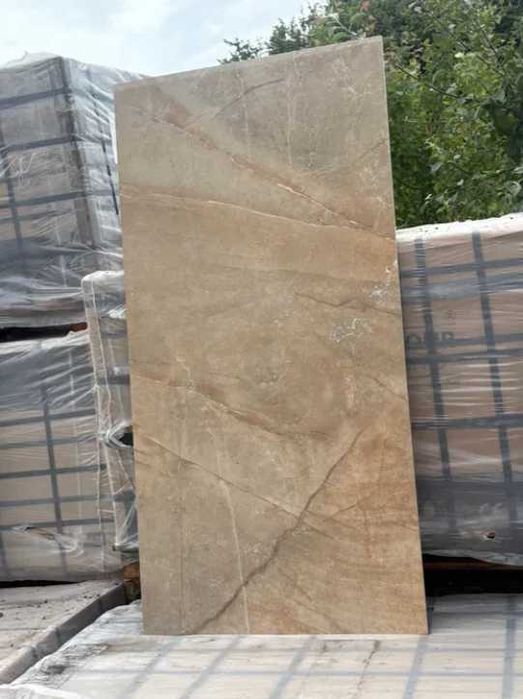 Płytki Gresowe Ceramiczne 60x120 LAMINA Beżowy Marmurek