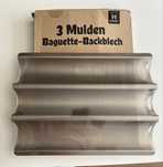 Blacha do pieczenia bagietek 3 komorowa