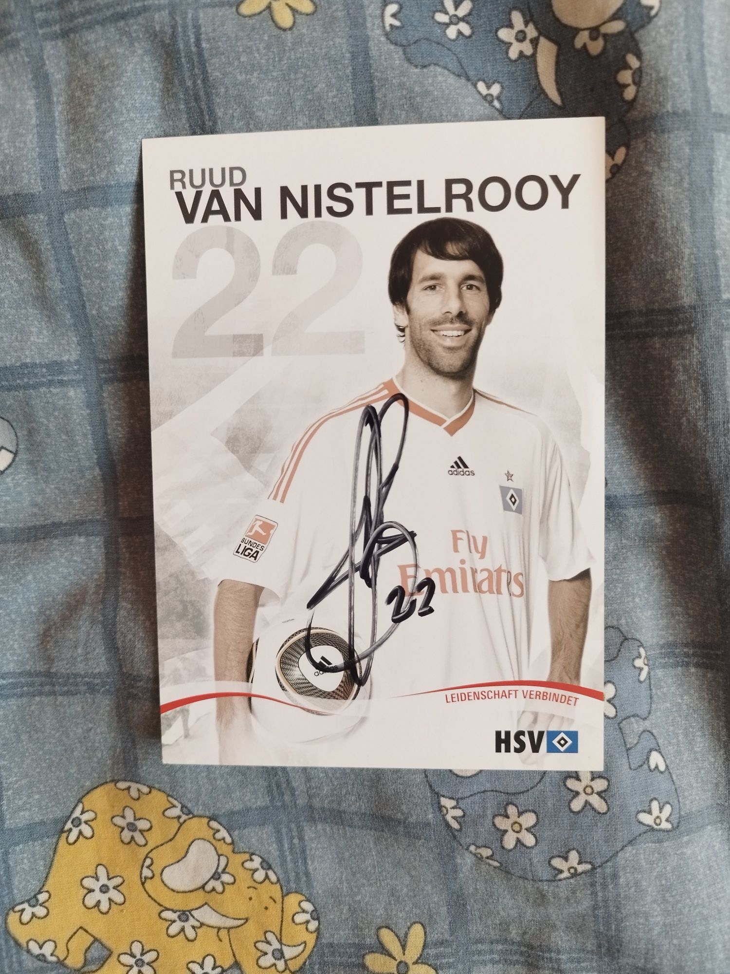 Ruud van Nistelrooy autograf