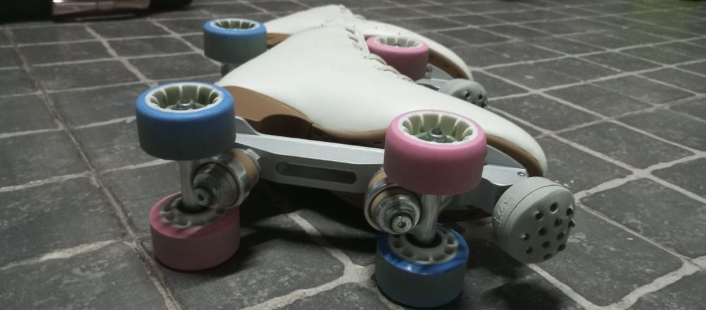 Patins Edea chassis e rodas rolline n36 a 38