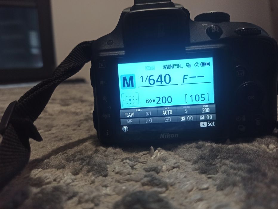 Nikon d3300 bardzo mała migawka