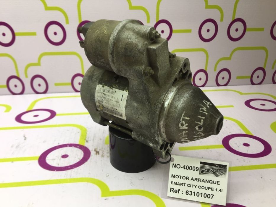 Motor Arranque Smart City-Coupe 0.6 60Cv de 1999 - Ref: 63101007 - NO40009
