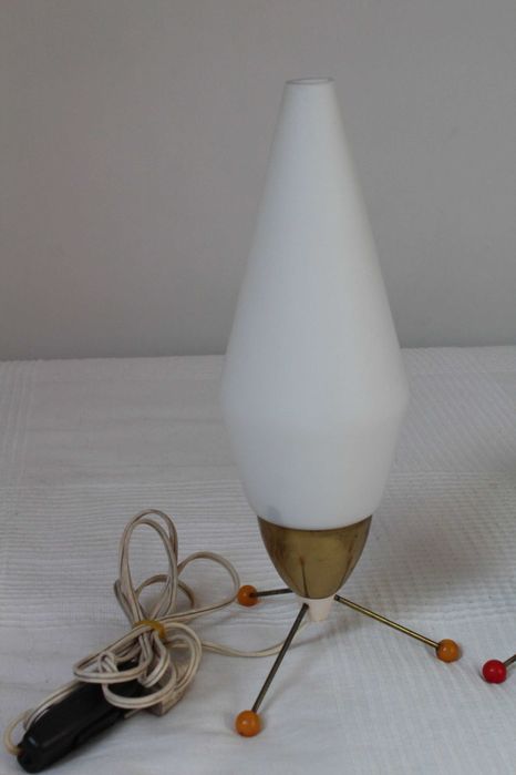 lampki Rocket dla Lustry Kamenicky Senov Czechosłowacja lata 60