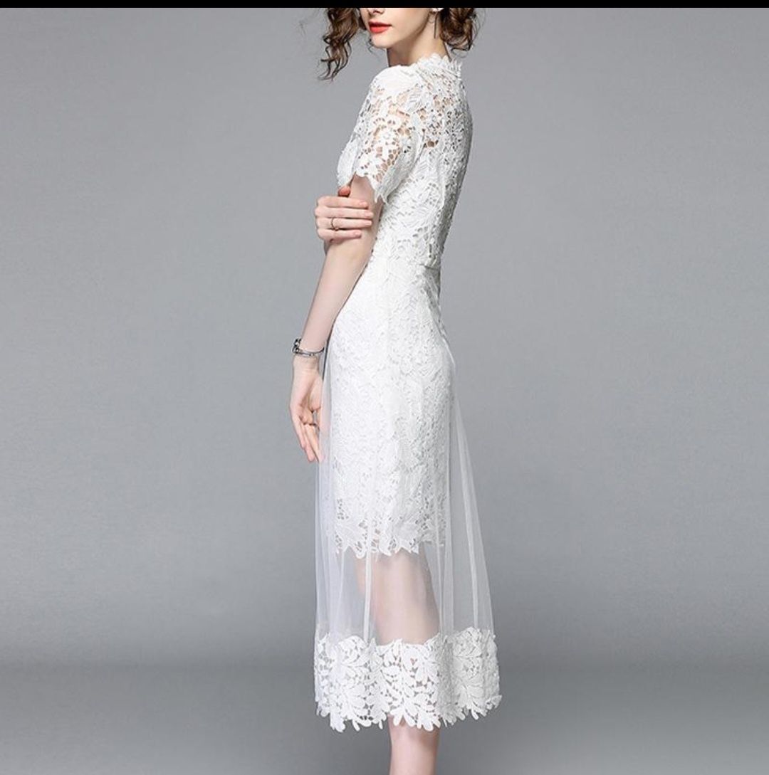 Біла сукня розмір хл