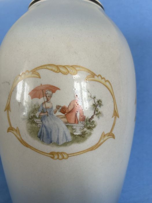 Stary wazon porcelanowy Chodzież 32 cm Miłość Wiedeńska / Telimena