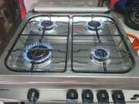 Fogão inox  BELTAX BGC-2001IX - Gás de bilha - Bom estado - PVP 330eur