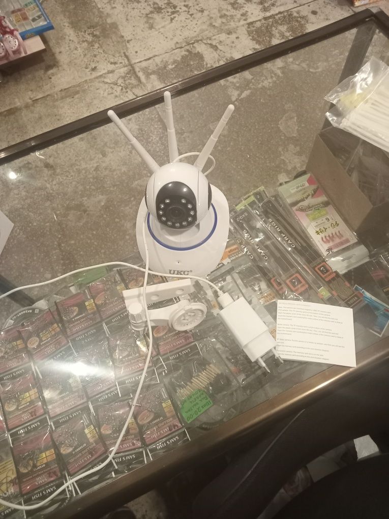 Камера видеонаблюдения WIFI Smart Camera Q5S-2.0MP V380 PRO 
 Опис:
Ка
