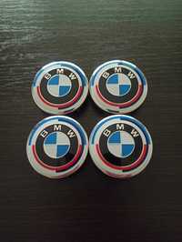 Dekielek kołpaczek emblemat znaczek felg 56mm BMW 50 lat Motorsport