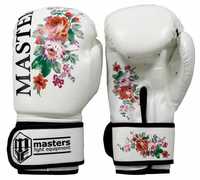 masters RĘKAWICE DLA KOBIET BOKSERSKIE kickboxing muay thai flower