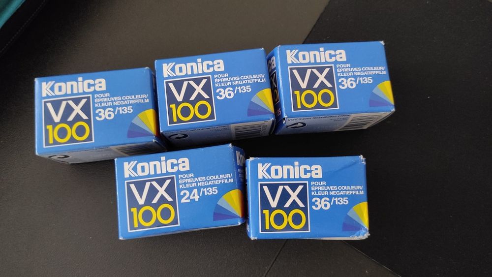Filme Konica VX 100