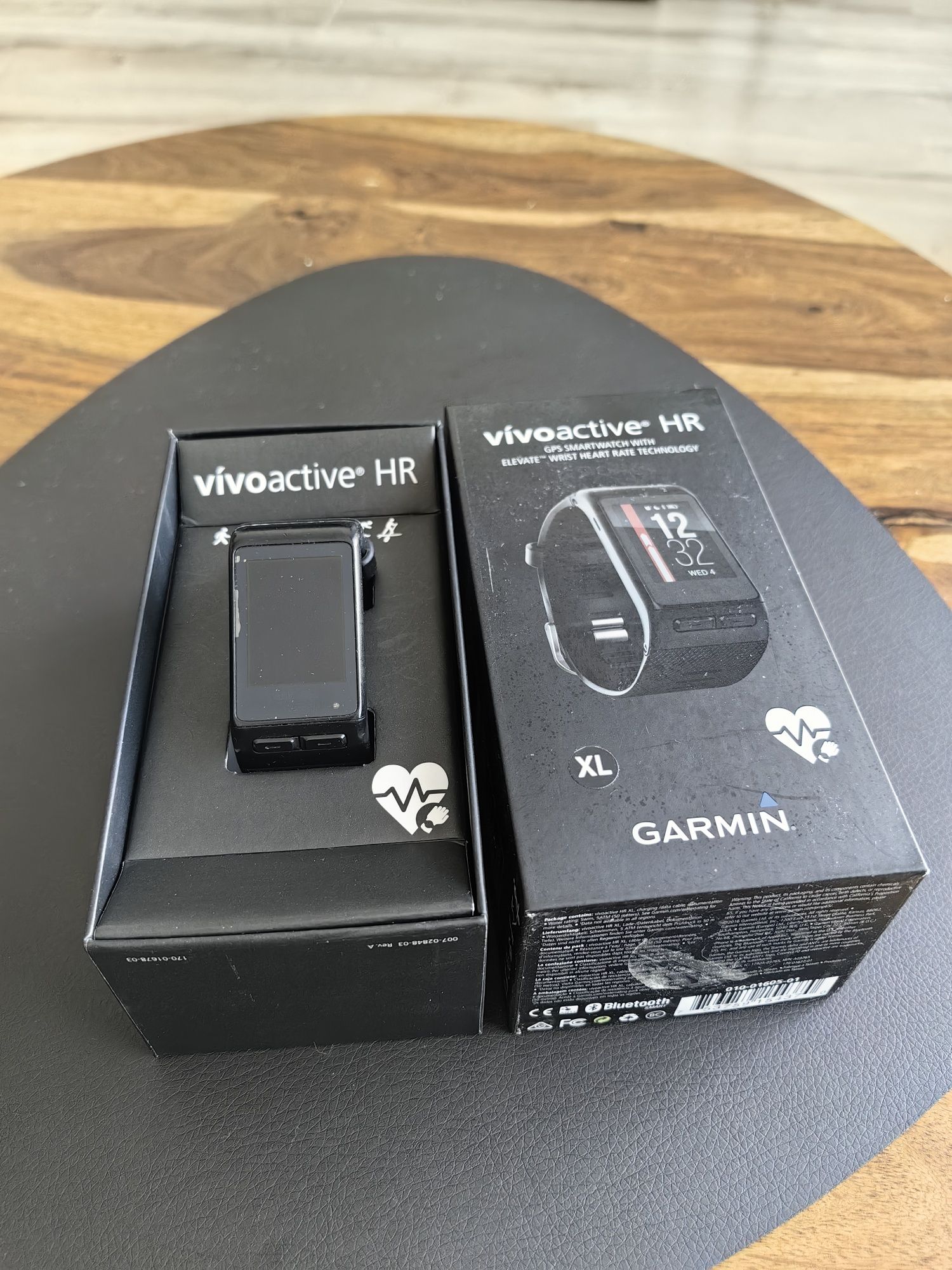 2x Garmin Vivoactive HR XL 2w1 Smartwatch Sportowy