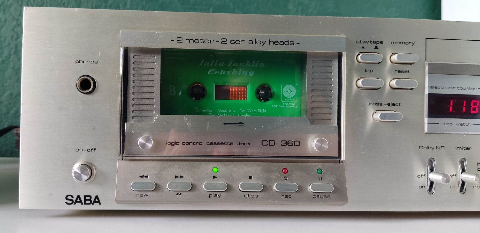 Saba CD 360 deck magnetofon