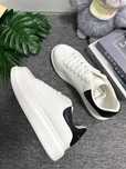Nowybuty/Alexander_McQueen_White_Black_Moda_Cheap UnisexTrampk44