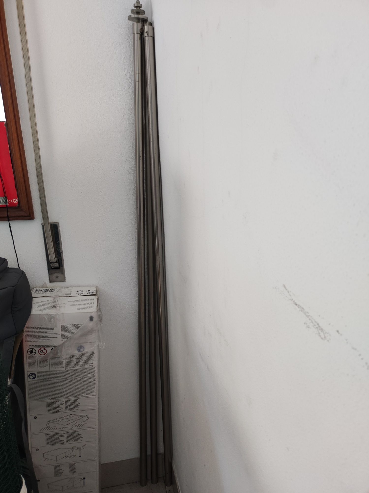 Varões em inox usados