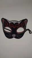 маска для хеловіну, маскарадна маска, маска кота, дитяча маска, маска
