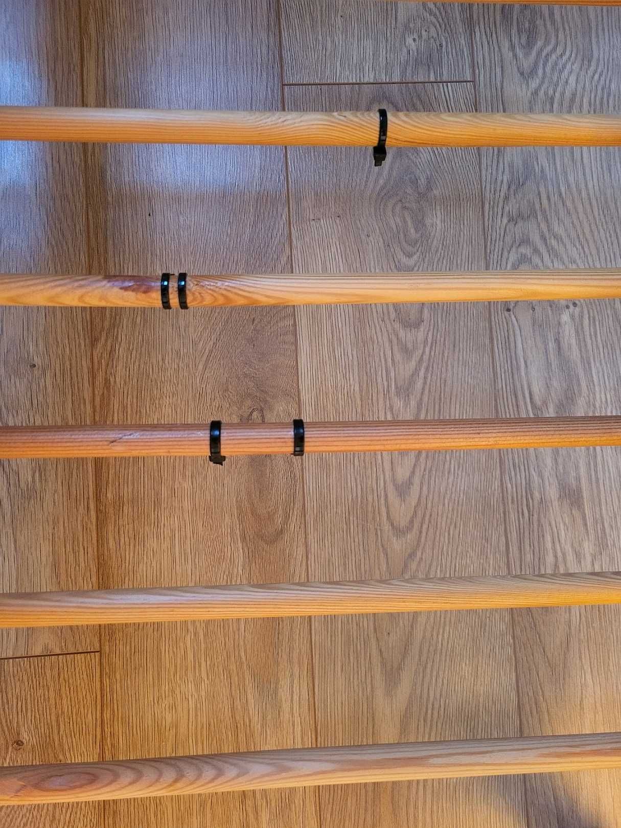 Łóżeczko z materacem Hilding Dobranocka, ochraniaczem Ikea, kołderkami