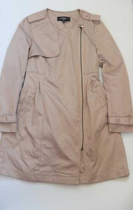 Тренч плащ жіночий Nicespace р. 42 XS бежевый плащ
