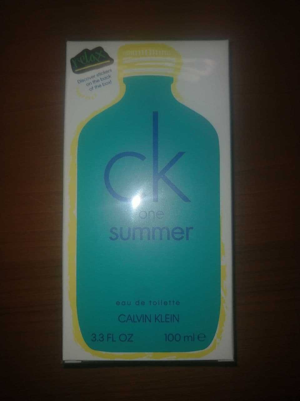 Perfume CK One Summer 2020, selado, portes grátis