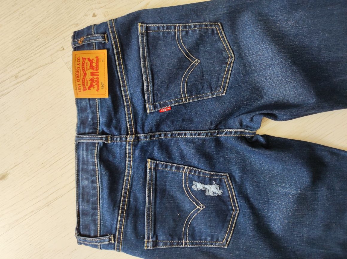 Spodnie jeans Levi's 510 rozm. 164/14a