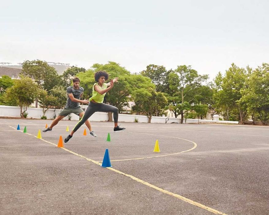 PACHOŁKI treningowe markery talerzyki 10szt