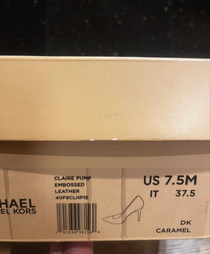 Michael Kors skórzane czółenka roz. 37,5