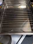 Tabuleiro forno em inox